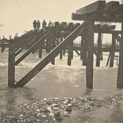 1916 - Il ponte in costruzione